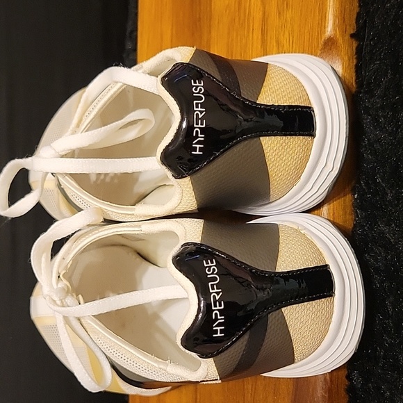 Nike Hyperfuse Lunarlon Golf Shoes  size 8.5 EUC - Picture 4 of 8